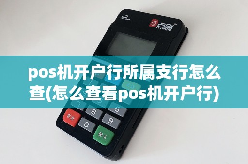 pos机开户行所属支行怎么查(怎么查看pos机开户行)  第1张