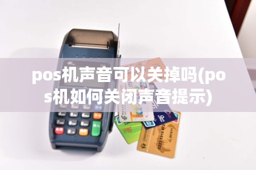 pos机声音可以关掉吗(pos机如何关闭声音提示)