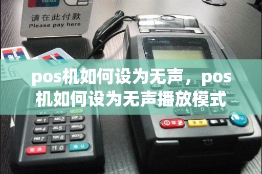 pos机如何设为无声，pos机如何设为无声播放模式  第1张