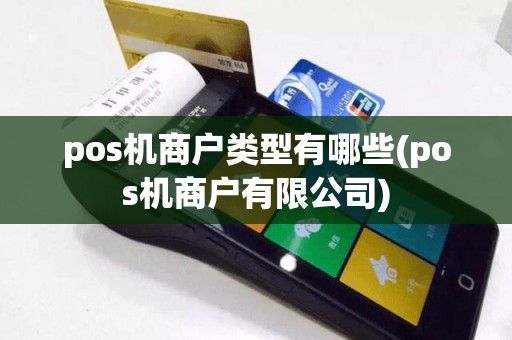 pos机商户类型有哪些(pos机商户有限公司)