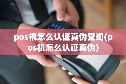 pos机怎么认证真伪查询(pos机怎么认证真伪)