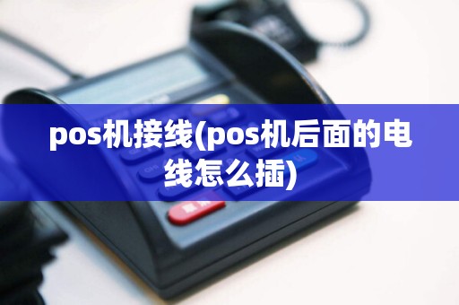pos机接线(pos机后面的电线怎么插)