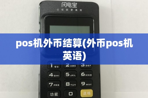 pos机外币结算(外币pos机英语)