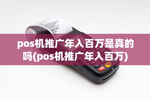 pos机推广年入百万是真的吗(pos机推广年入百万)