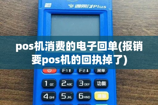 pos机消费的电子回单(报销要pos机的回执掉了)