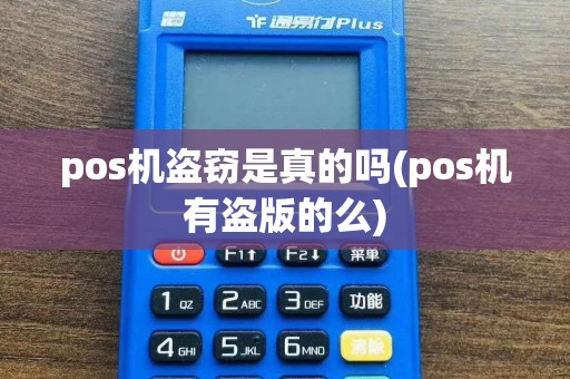 pos机盗窃是真的吗(pos机有盗版的么)  第1张