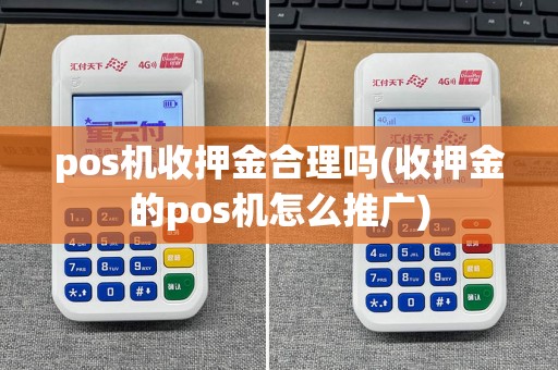pos机收押金合理吗(收押金的pos机怎么推广)