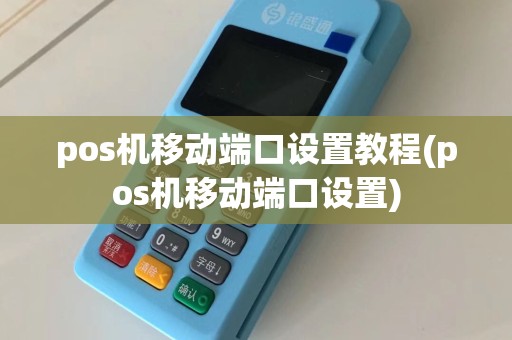 pos机移动端口设置教程(pos机移动端口设置)