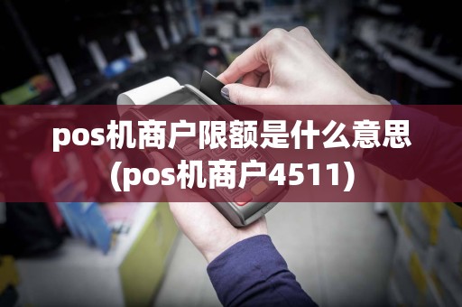 pos机商户限额是什么意思(pos机商户4511)
