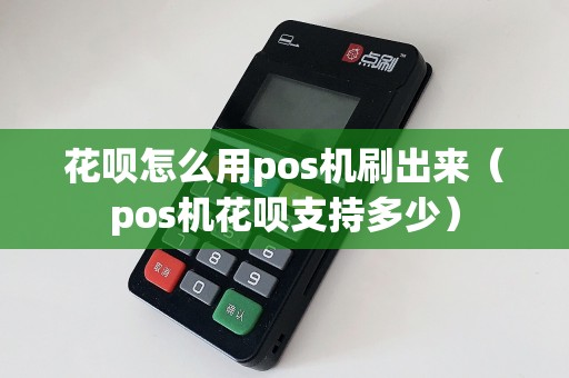 花呗怎么用pos机刷出来（pos机花呗支持多少）