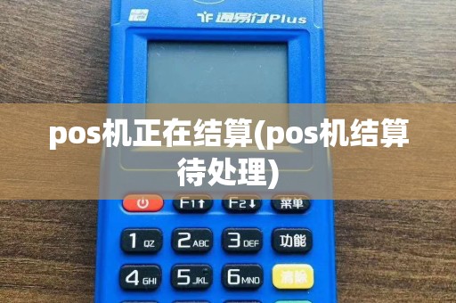 pos机正在结算(pos机结算待处理)
