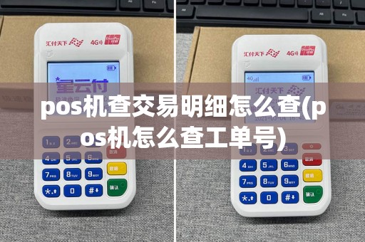 pos机查交易明细怎么查(pos机怎么查工单号)