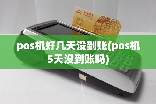 pos机好几天没到账(pos机5天没到账吗)  第1张