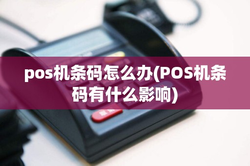 pos机条码怎么办(POS机条码有什么影响)