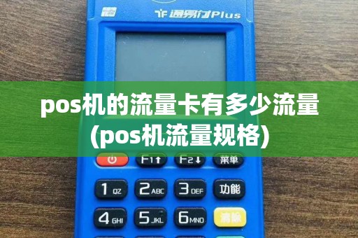 pos机的流量卡有多少流量(pos机流量规格)