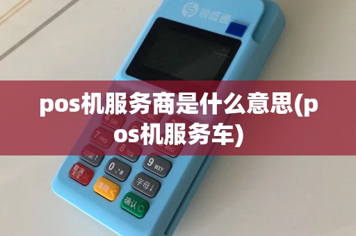 pos机服务商是什么意思(pos机服务车)