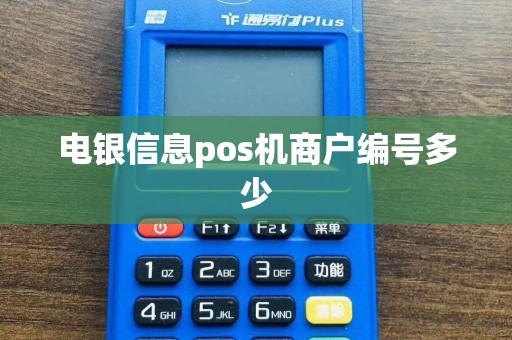 电银信息pos机商户编号多少