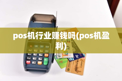 pos机行业赚钱吗(pos机盈利)