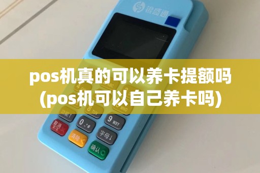 pos机真的可以养卡提额吗(pos机可以自己养卡吗)