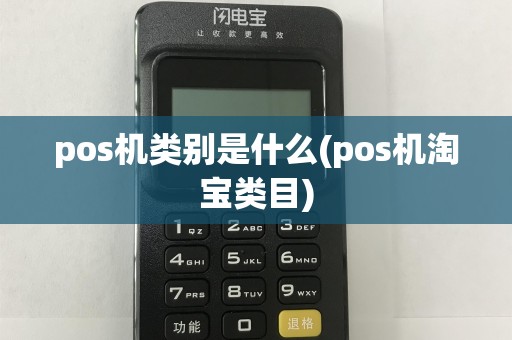 pos机类别是什么(pos机淘宝类目)