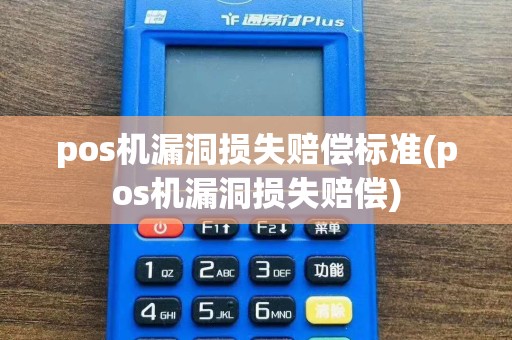 pos机漏洞损失赔偿标准(pos机漏洞损失赔偿)