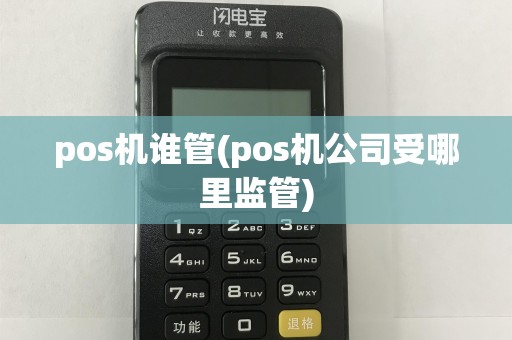 pos机谁管(pos机公司受哪里监管)