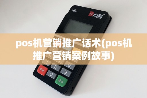 pos机营销推广话术(pos机推广营销案例故事)