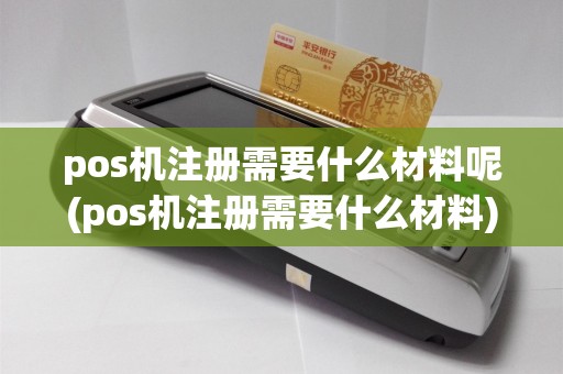 pos机注册需要什么材料呢(pos机注册需要什么材料)