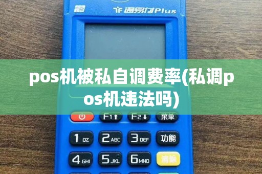 pos机被私自调费率(私调pos机违法吗)