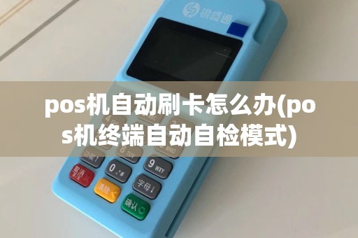 pos机自动刷卡怎么办(pos机终端自动自检模式)