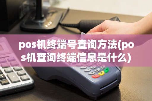 pos机终端号查询方法(pos机查询终端信息是什么)