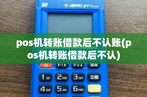 pos机转账借款后不认账(pos机转账借款后不认)