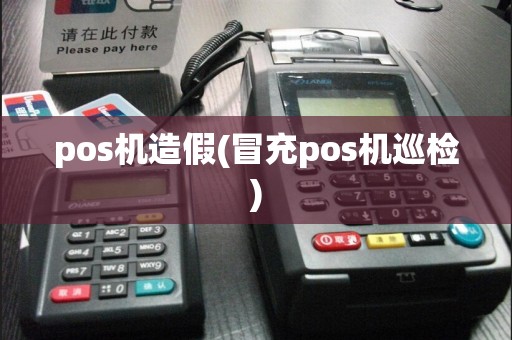 pos机造假(冒充pos机巡检)