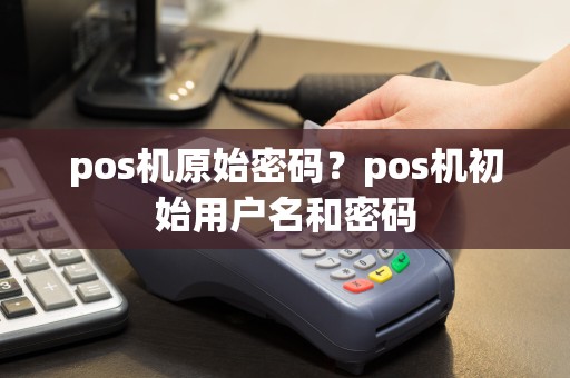 pos机原始密码？pos机初始用户名和密码  第1张