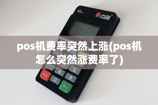 pos机费率突然上涨(pos机怎么突然涨费率了)