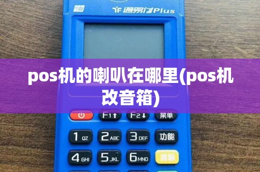 pos机的喇叭在哪里(pos机改音箱)