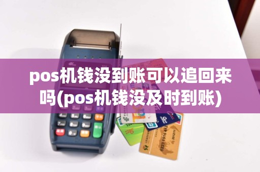 pos机钱没到账可以追回来吗(pos机钱没及时到账)