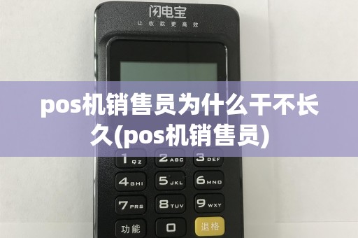 pos机销售员为什么干不长久(pos机销售员)