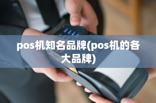 pos机知名品牌(pos机的各大品牌)
