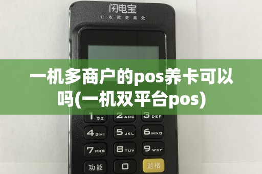 一机多商户的pos养卡可以吗(一机双平台pos)