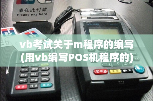 vb考试关于m程序的编写(用vb编写POS机程序的)