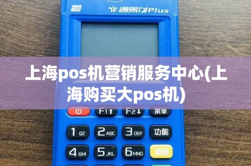 上海pos机营销服务中心(上海购买大pos机)