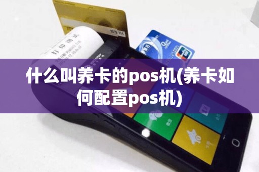 什么叫养卡的pos机(养卡如何配置pos机)