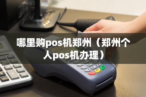 哪里购pos机郑州（郑州个人pos机办理）  第1张
