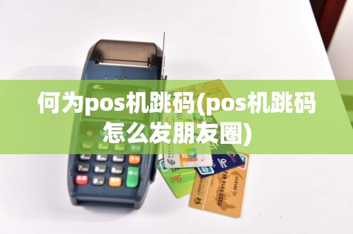 何为pos机跳码(pos机跳码怎么发朋友圈)