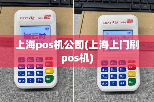 上海pos机公司(上海上门刷pos机)