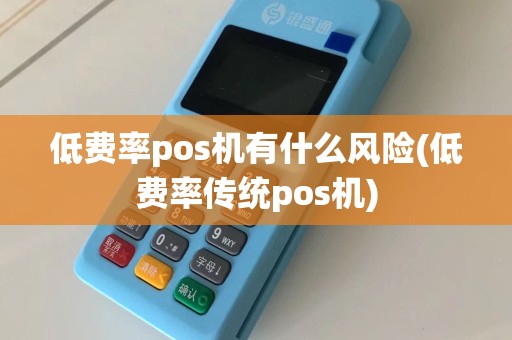 低费率pos机有什么风险(低费率传统pos机)