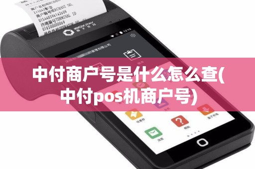 中付商户号是什么怎么查(中付pos机商户号)