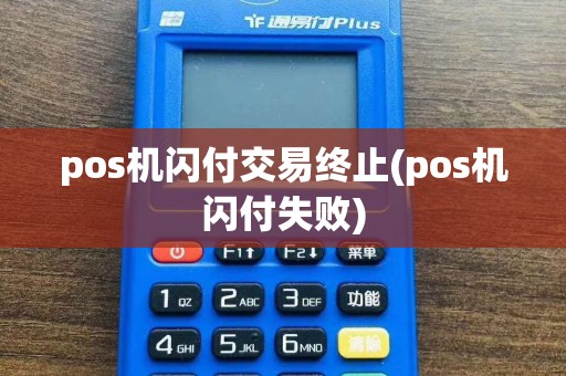 pos机闪付交易终止(pos机闪付失败)  第1张