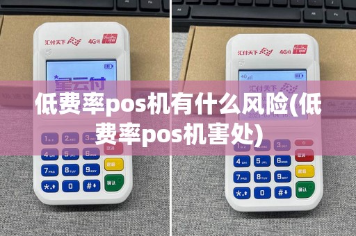 低费率pos机有什么风险(低费率pos机害处)